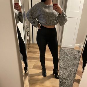 Sweater crop top *new with tags*